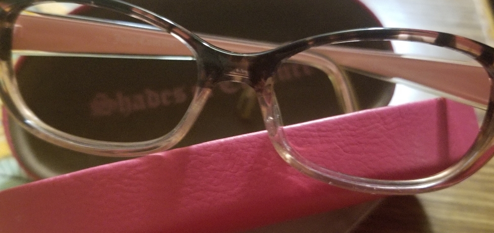 Juicy couture frames pink temples